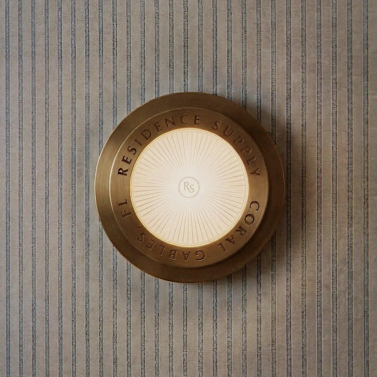 Porter Brass Flush Mount