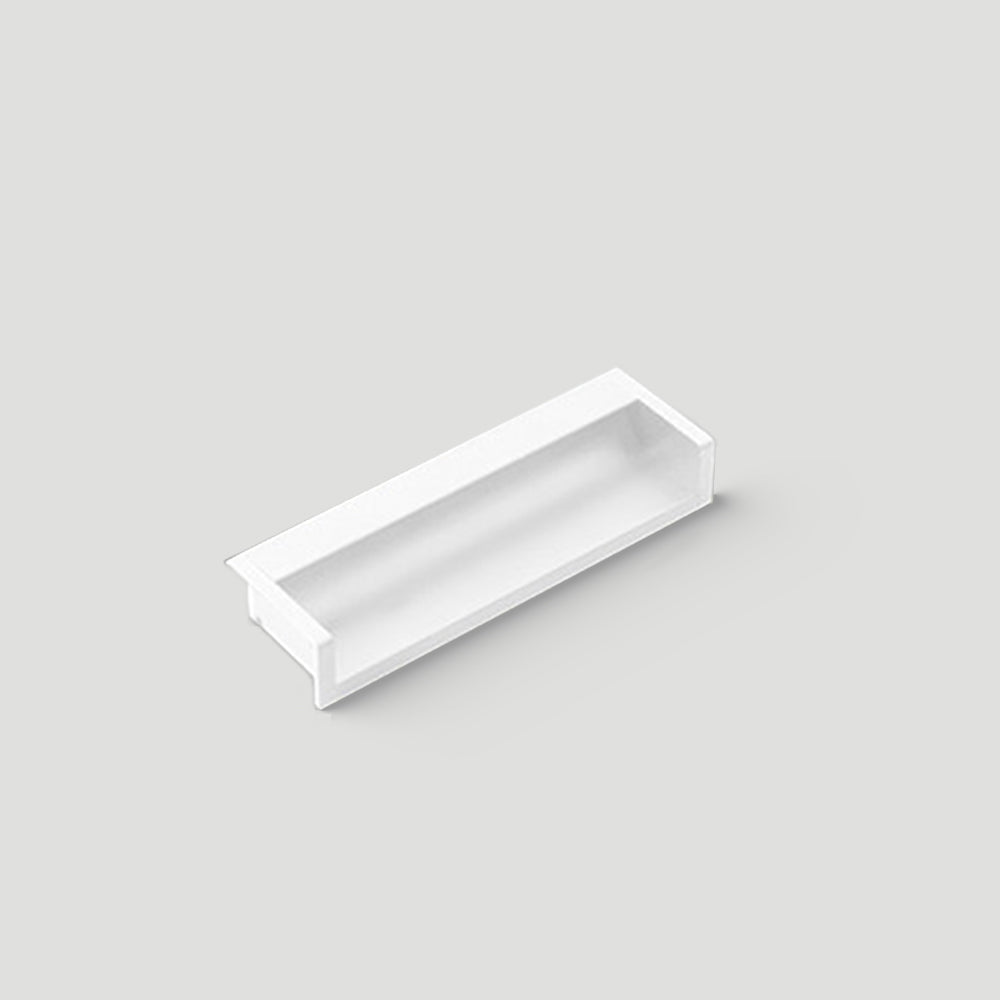 Concealed Recessed Edge Pulls for Cabinets and Drawers