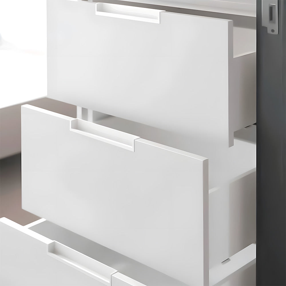 Concealed Recessed Edge Pulls for Cabinets and Drawers