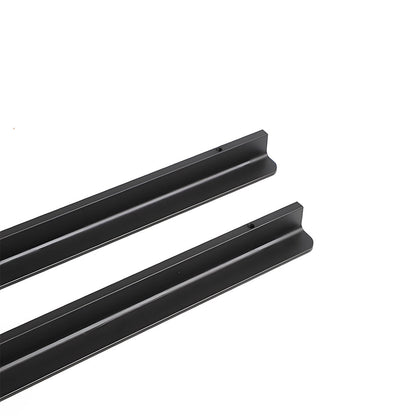 Rounded U-Channel Finger Edge Pulls for Cabinets