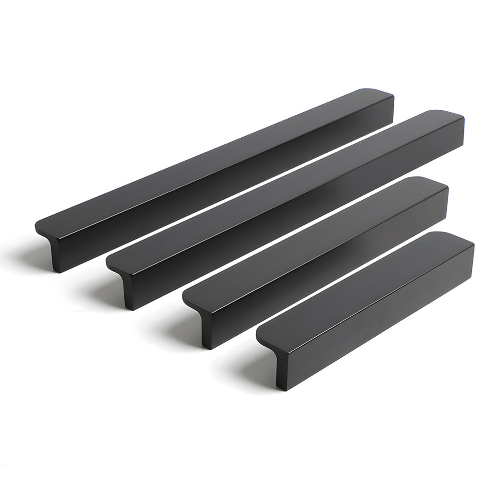 Rounded U-Channel Finger Edge Pulls for Cabinets