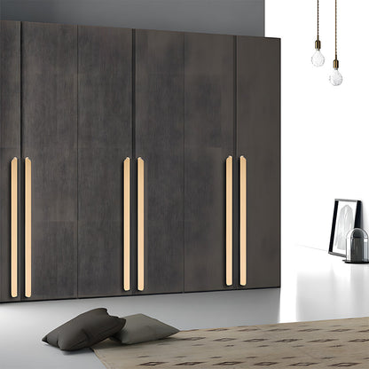 Rounded U-Channel Finger Edge Pulls for Cabinets