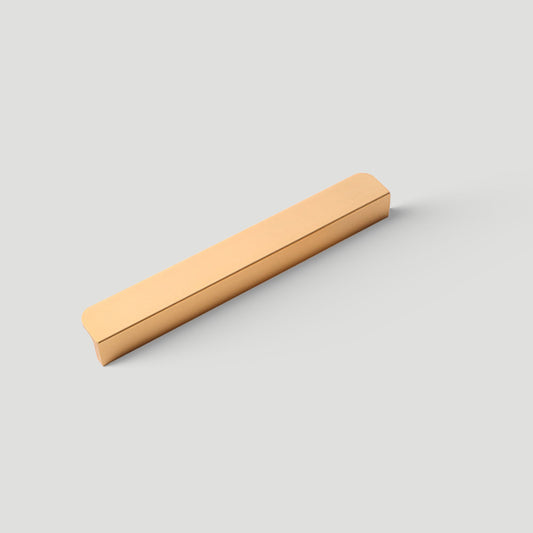 Rounded U-Channel Finger Edge Pulls for Cabinets