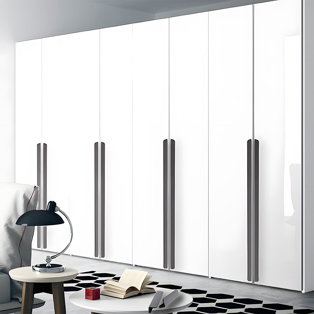 Rounded U-Channel Finger Edge Pulls for Cabinets