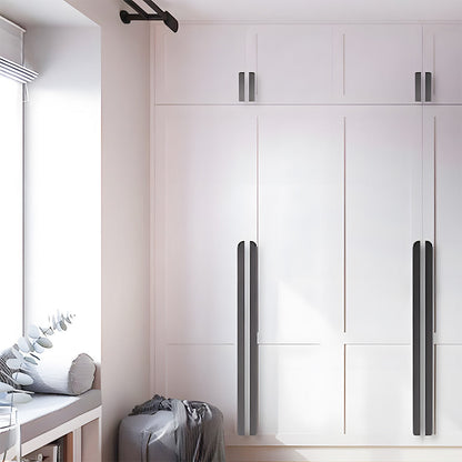 Rounded U-Channel Finger Edge Pulls for Cabinets