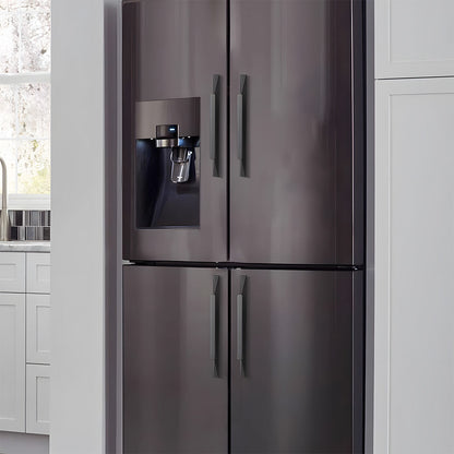 Raised-Grip Finger Edge Pulls for Cabinets and Drawers