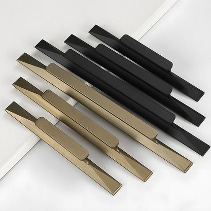 Raised-Grip Finger Edge Pulls for Cabinets and Drawers