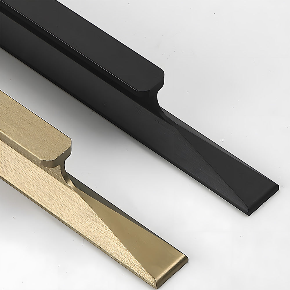 Raised-Grip Finger Edge Pulls for Cabinets and Drawers