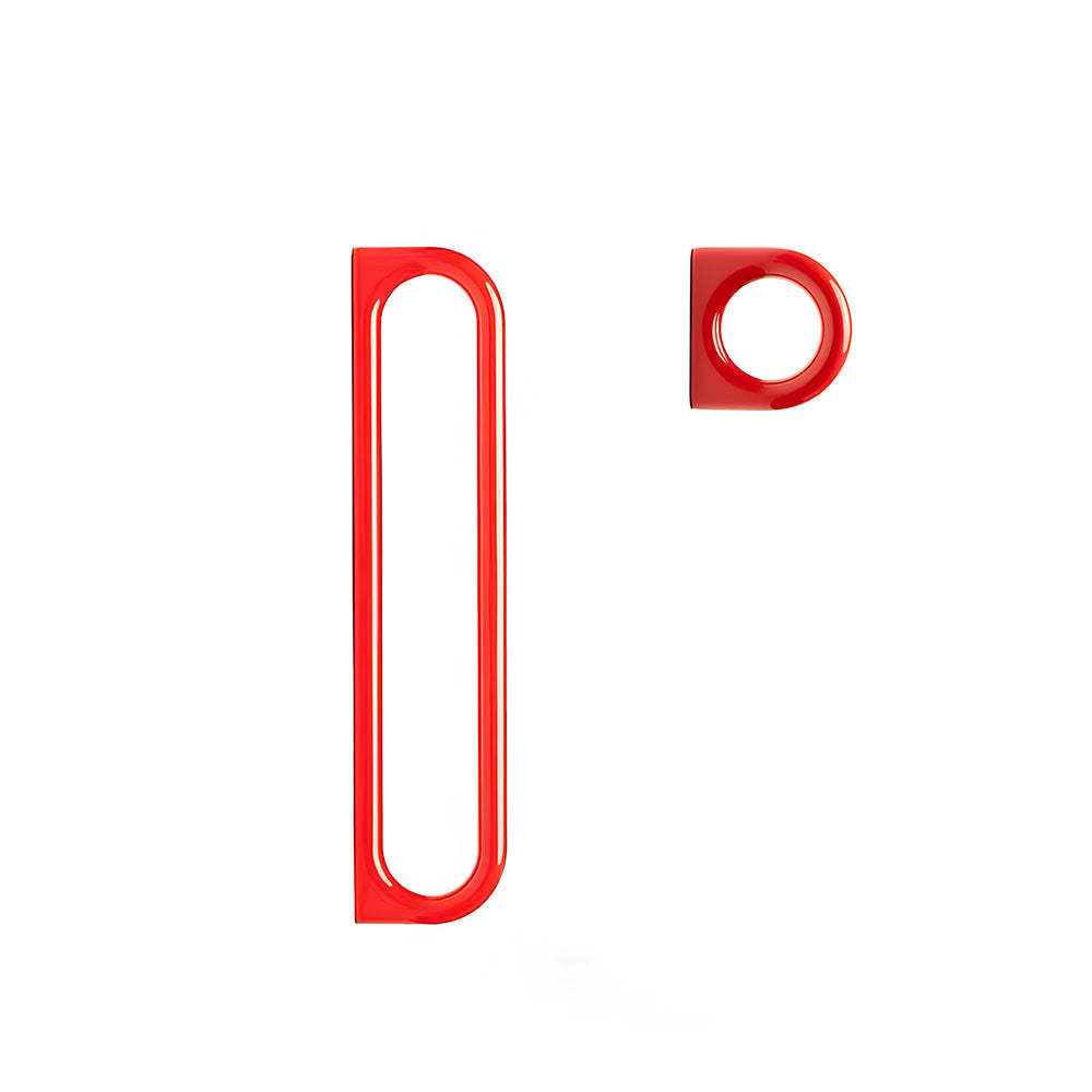 Rounded Oval Loop Cabinet Handles for Doors and Drawers