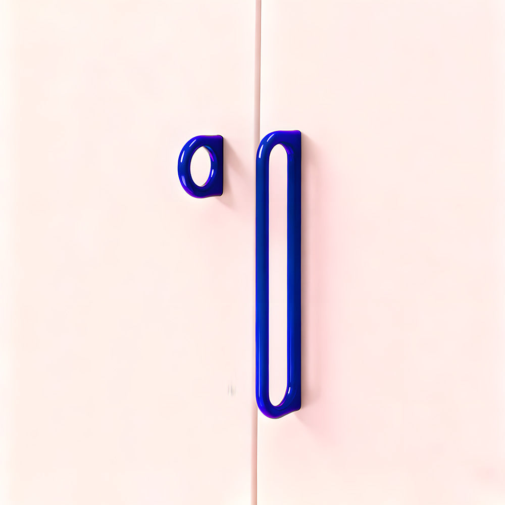 Rounded Oval Loop Cabinet Handles for Doors and Drawers
