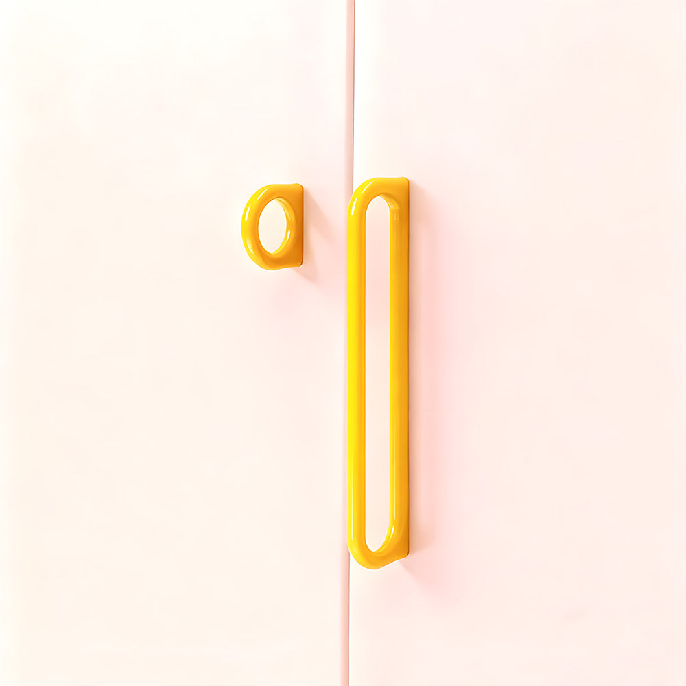 Rounded Oval Loop Cabinet Handles for Doors and Drawers