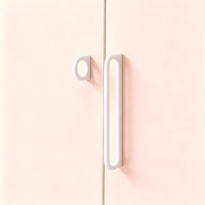 Rounded Oval Loop Cabinet Handles for Doors and Drawers