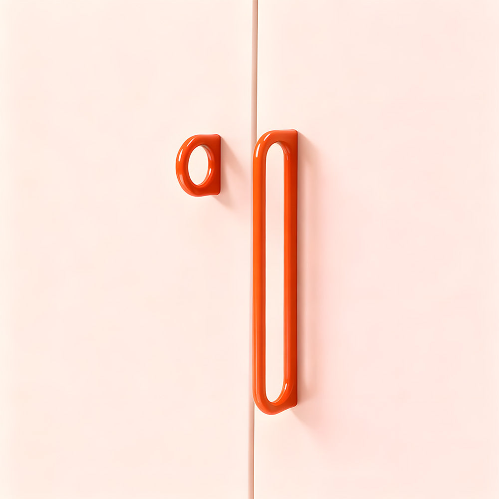 Rounded Oval Loop Cabinet Handles for Doors and Drawers