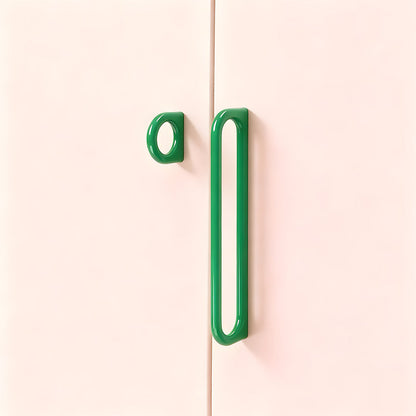 Rounded Oval Loop Cabinet Handles for Doors and Drawers