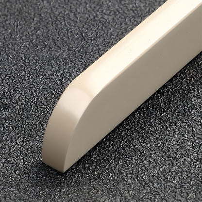 Rounded Low-Profile Cabinet Pulls with Soft Curved Ends