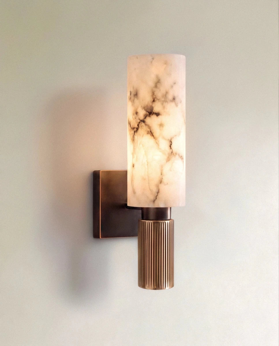 Chesney Alabaster Wall Sconce