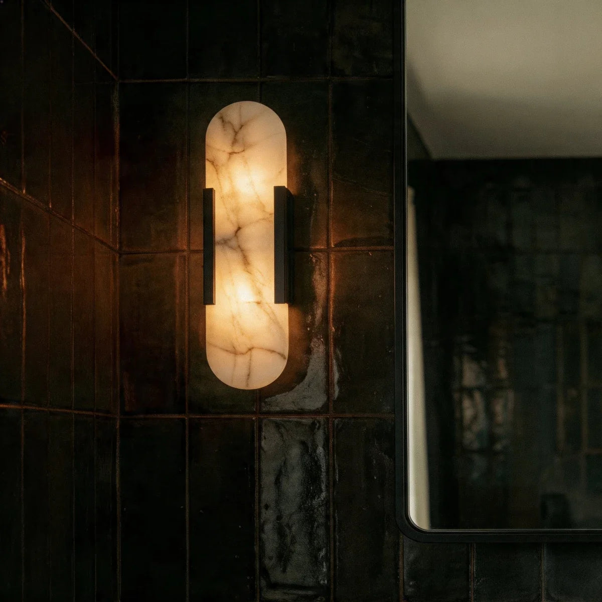 Easton Alabaster Wall Sconce