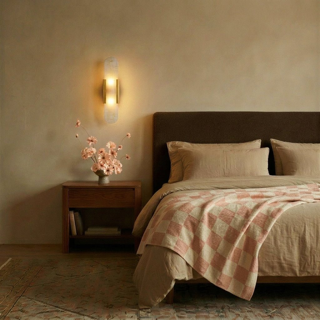 Easton Alabaster Wall Sconce