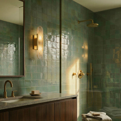 Easton Alabaster Wall Sconce
