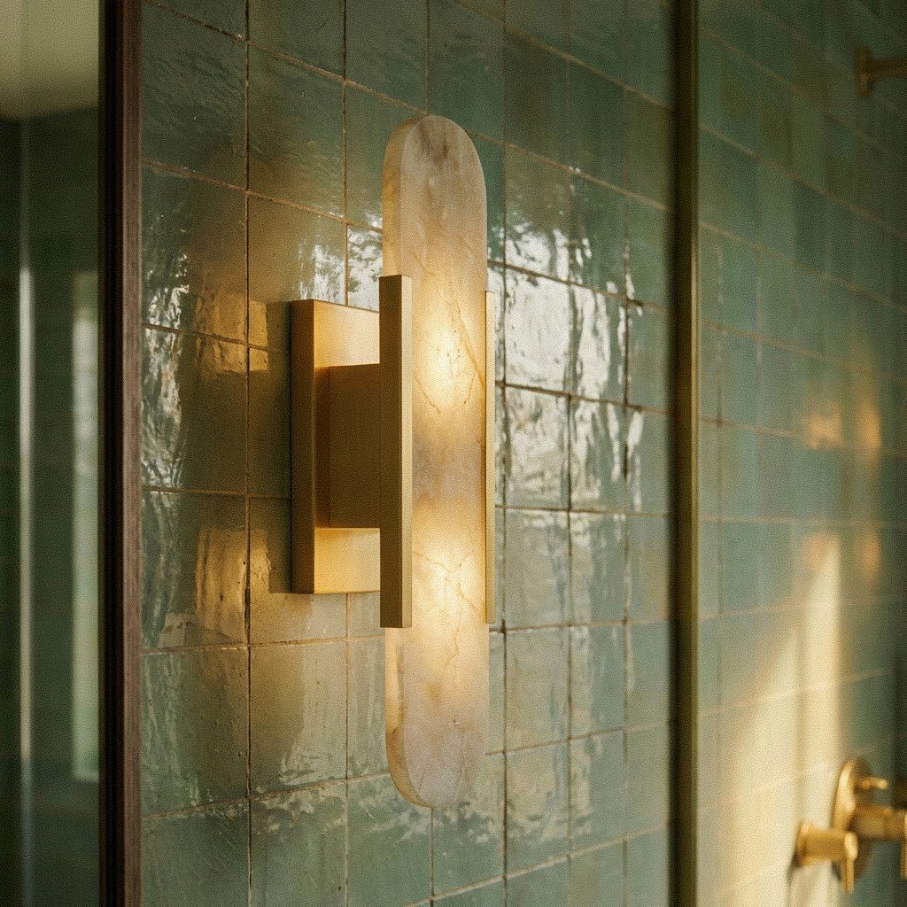 Easton Alabaster Wall Sconce