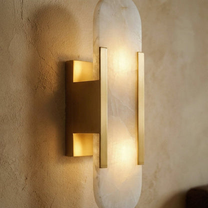 Easton Alabaster Wall Sconce
