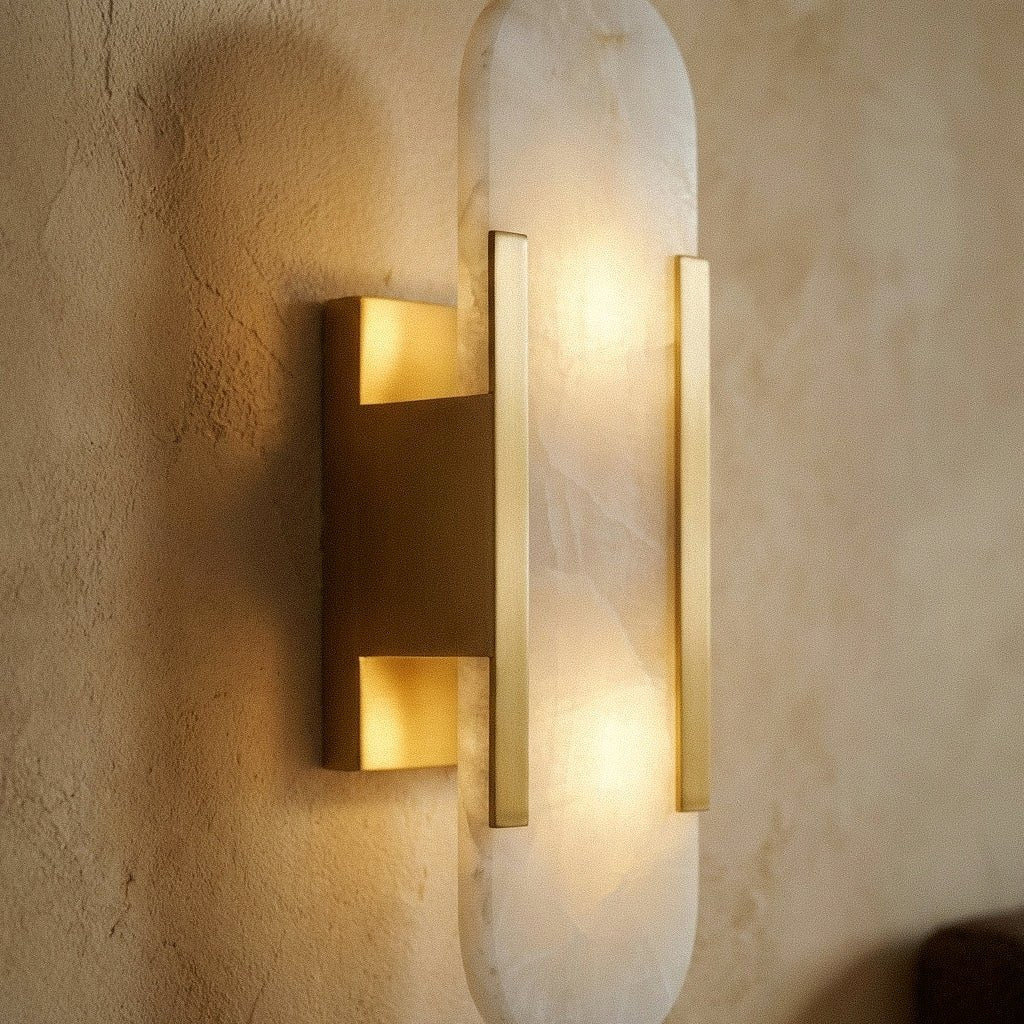 Easton Alabaster Wall Sconce