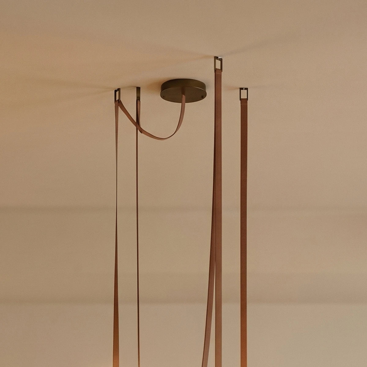 Wrenley Leather Chandelier
