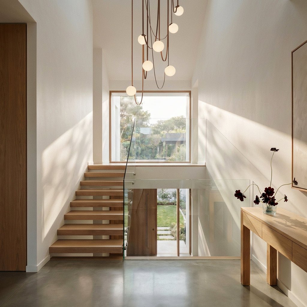 Wrenley Leather Chandelier