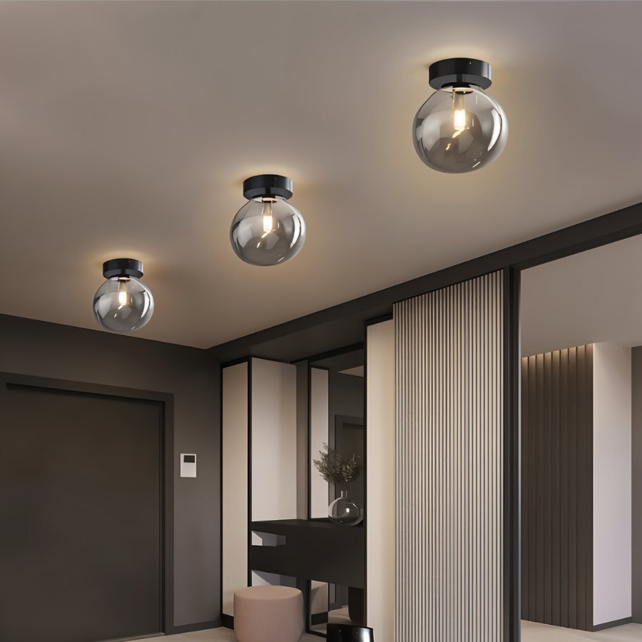 Pascoe Glass Semi-Flush Mount