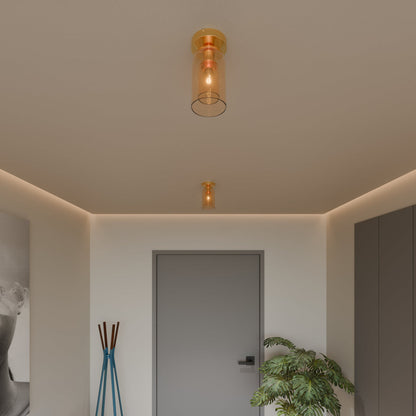 Pascoe Glass Semi-Flush Mount