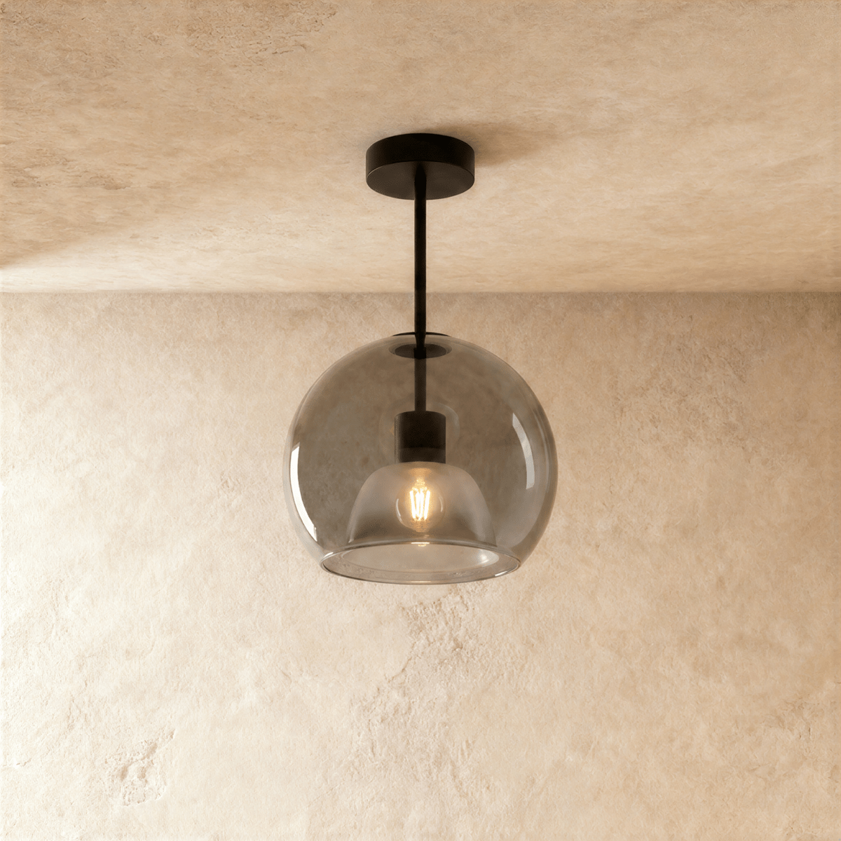 Pascoe Glass Semi-Flush Mount