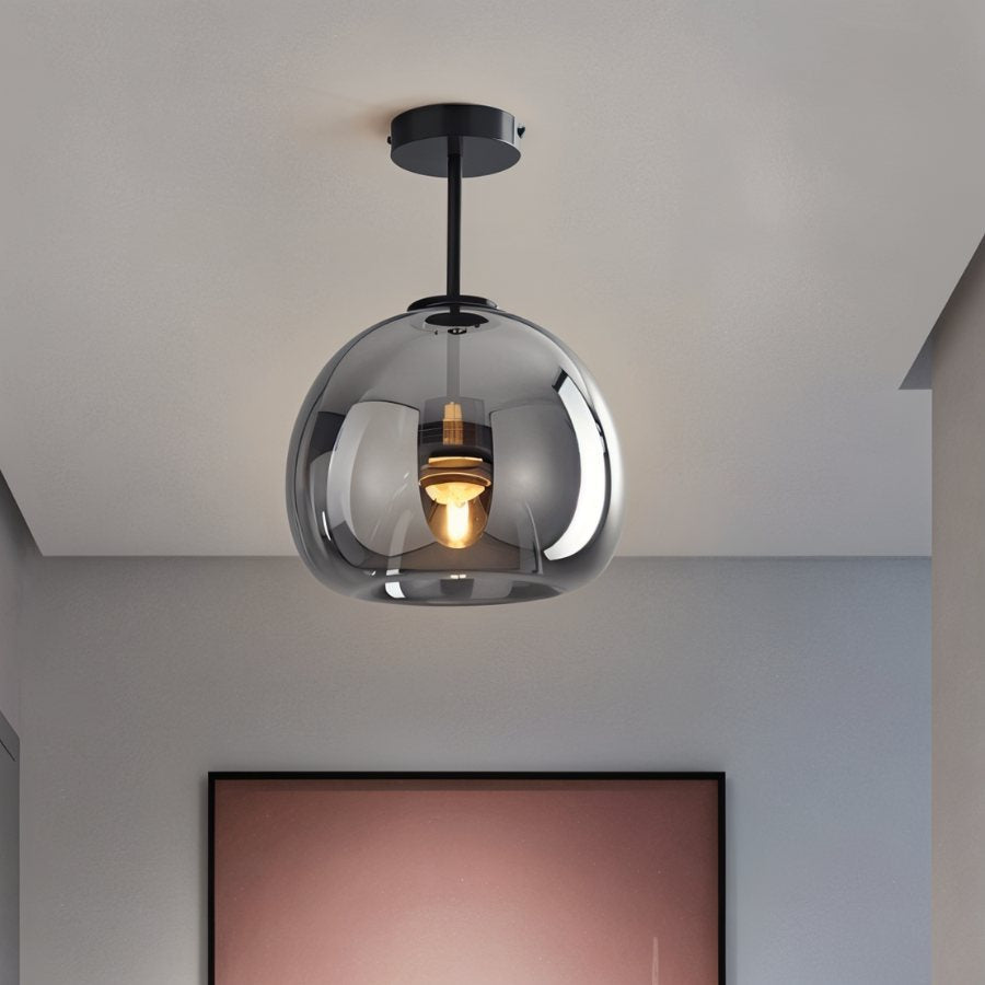 Pascoe Glass Semi-Flush Mount