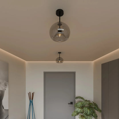 Pascoe Glass Semi-Flush Mount