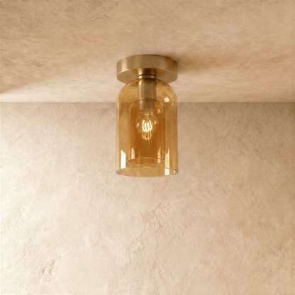 Pascoe Glass Semi-Flush Mount