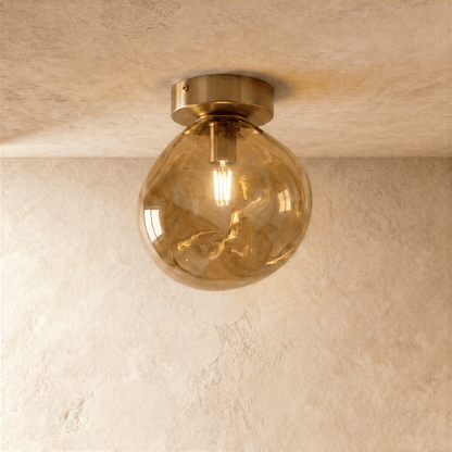 Pascoe Glass Semi-Flush Mount