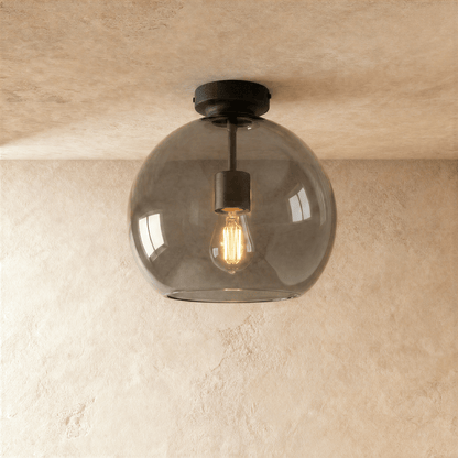 Pascoe Glass Semi-Flush Mount