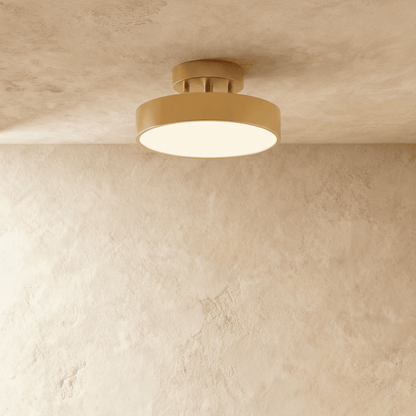 Mabry Drum Flush Mount