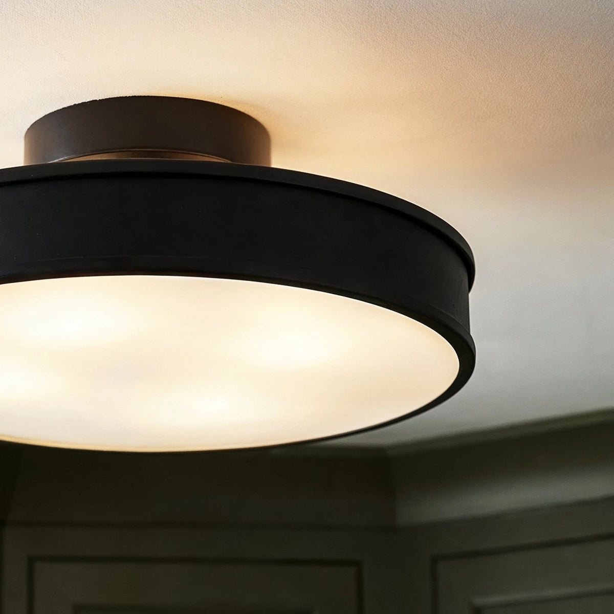 Mabry Drum Flush Mount