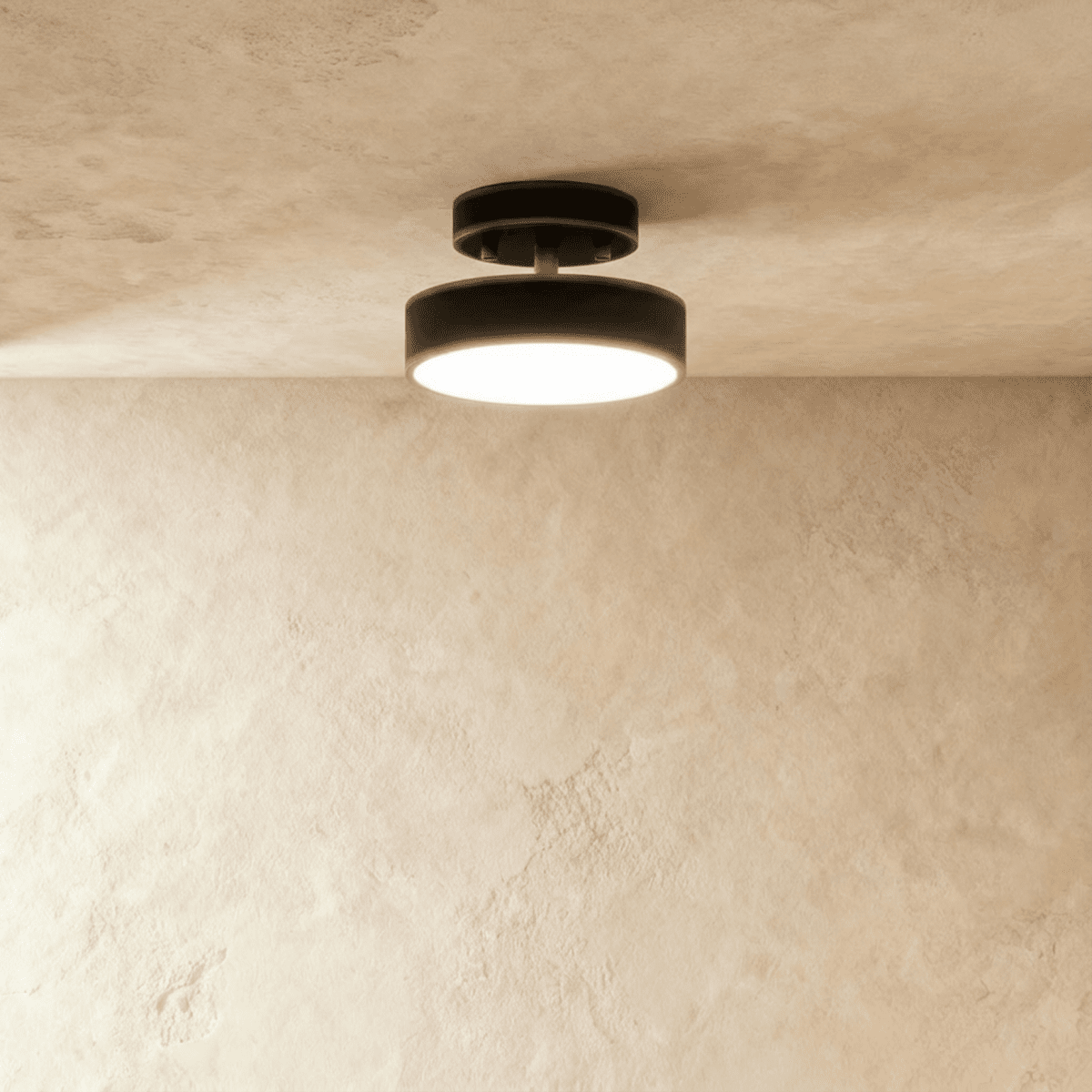 Mabry Drum Flush Mount