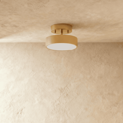 Mabry Drum Flush Mount