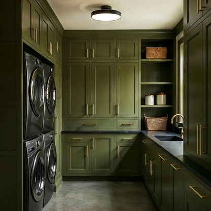 Mabry Drum Flush Mount