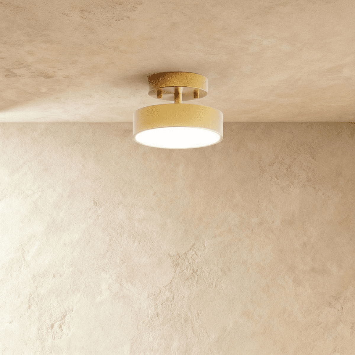 Mabry Drum Flush Mount