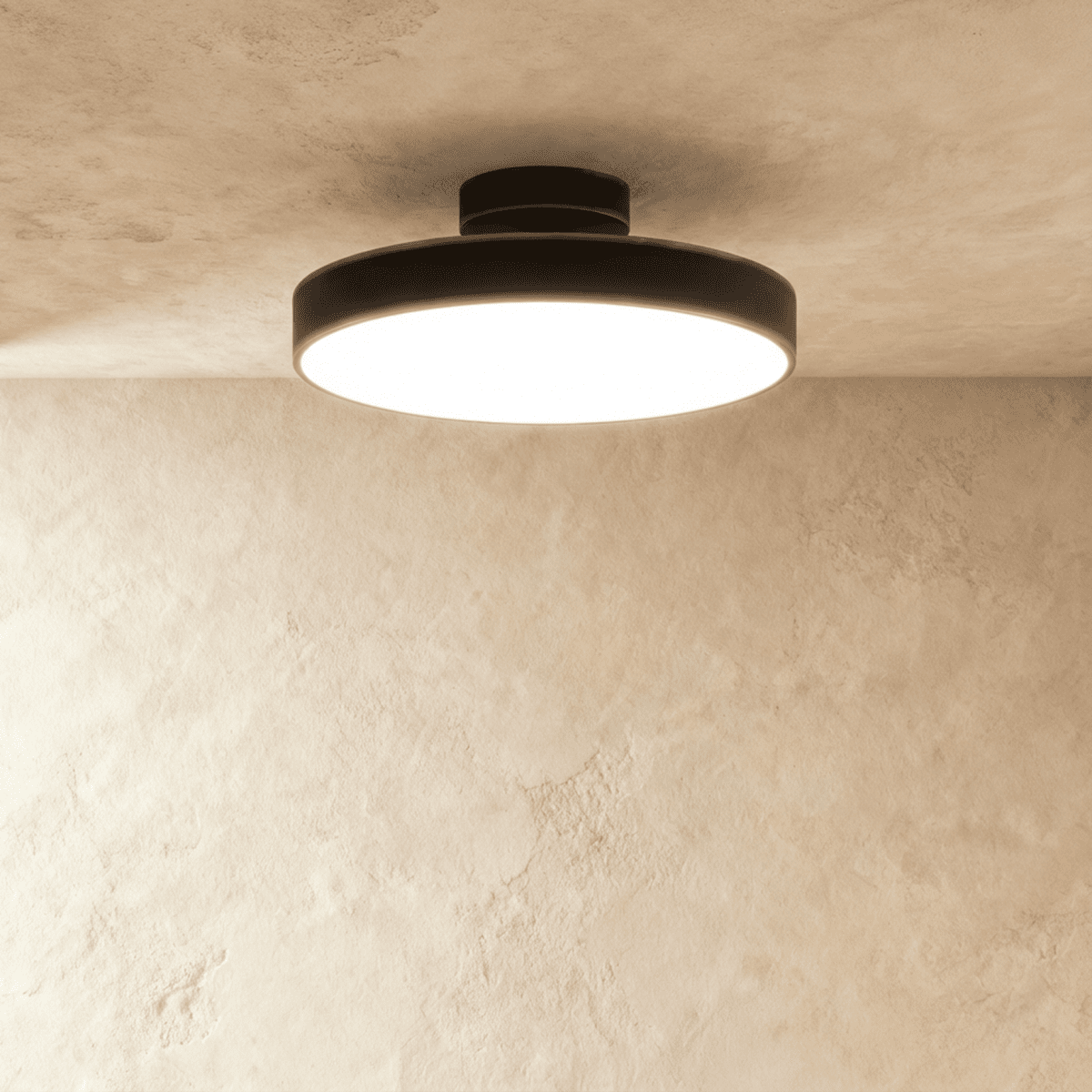 Mabry Drum Flush Mount
