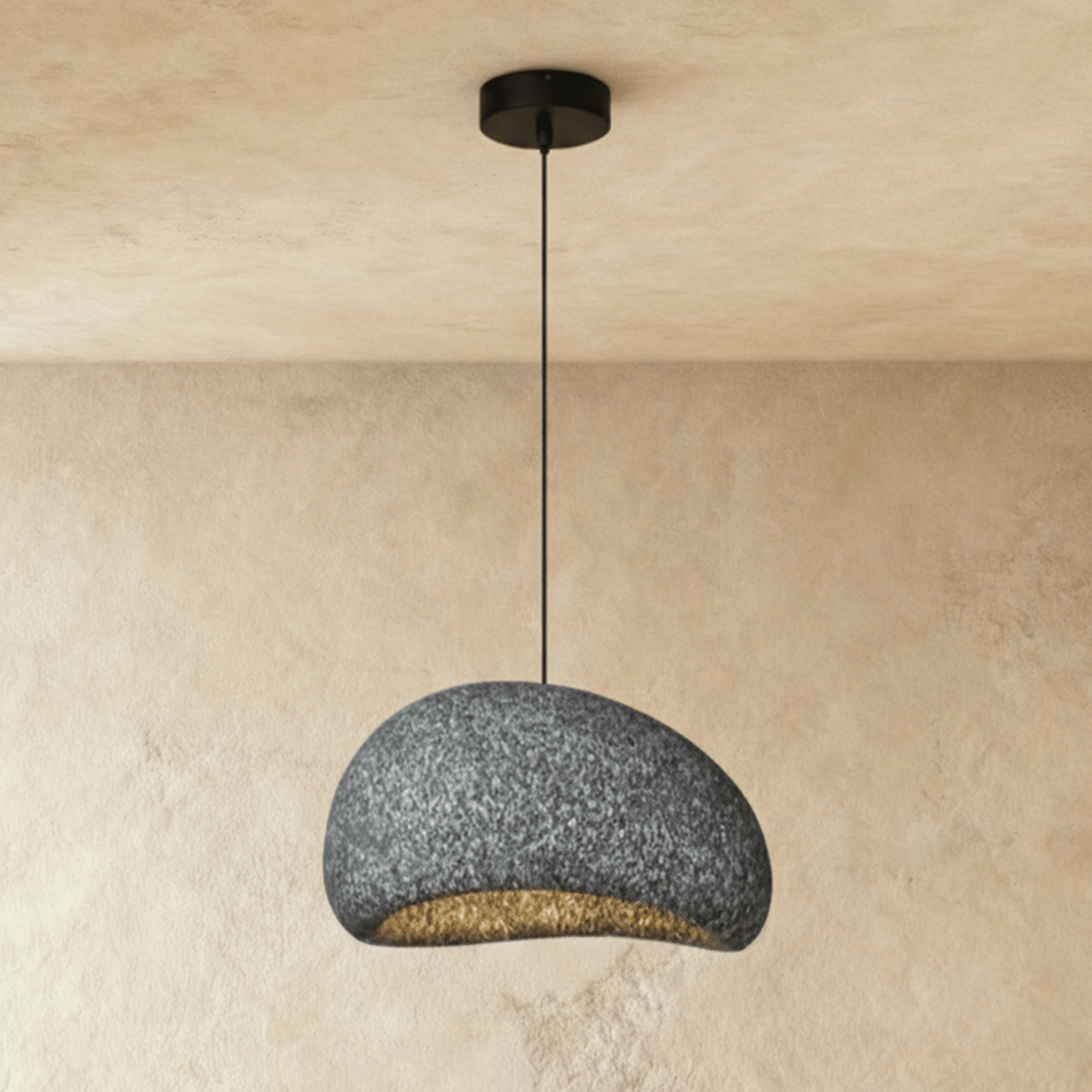 Dunlow Textured Dome Pendant
