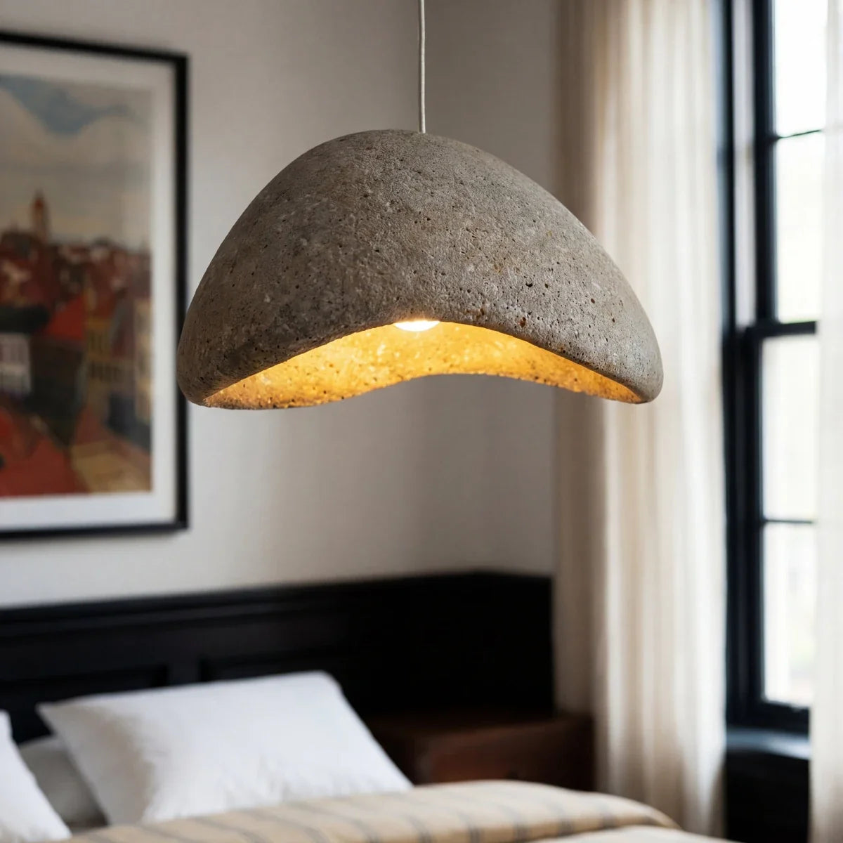 Dunlow Textured Dome Pendant
