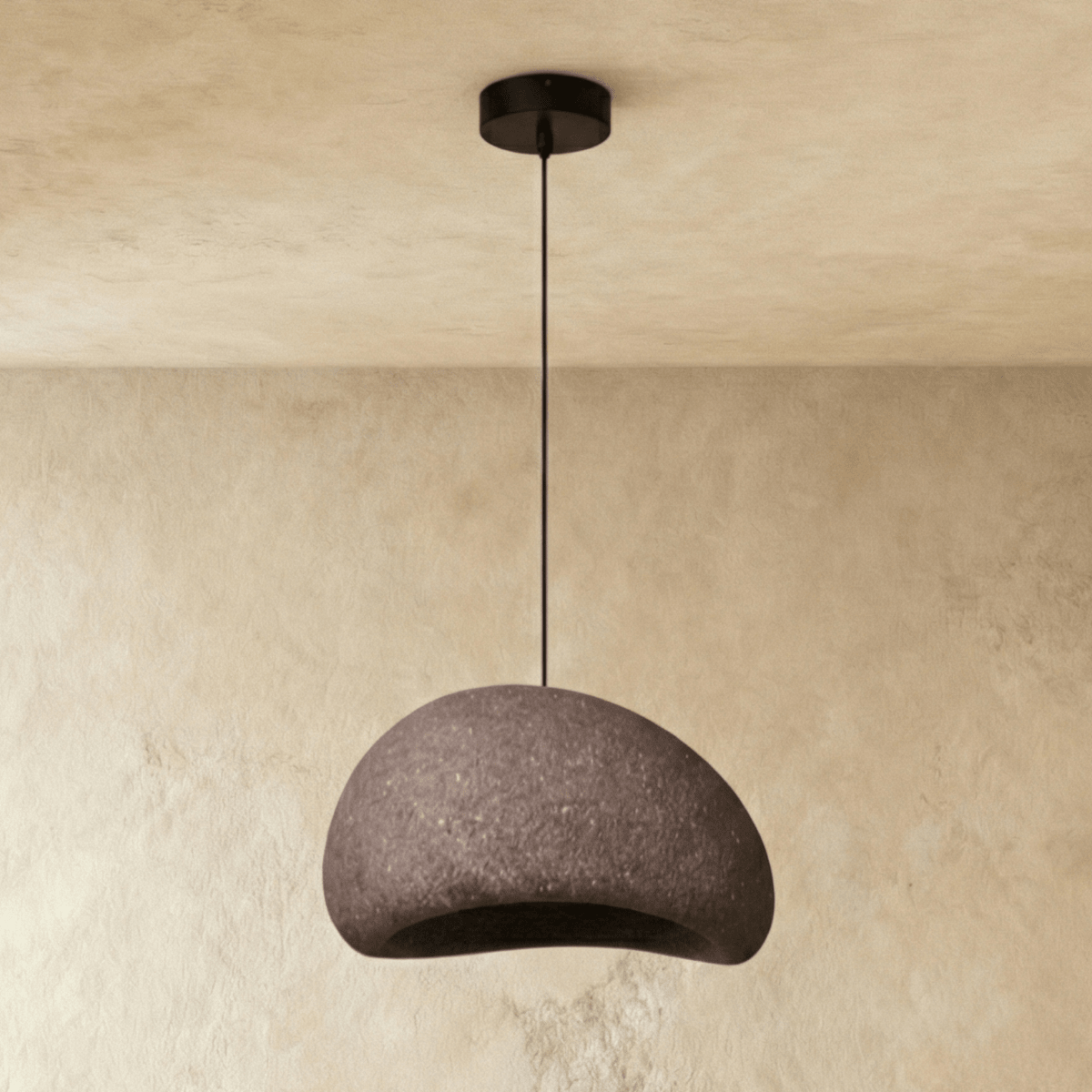 Dunlow Textured Dome Pendant