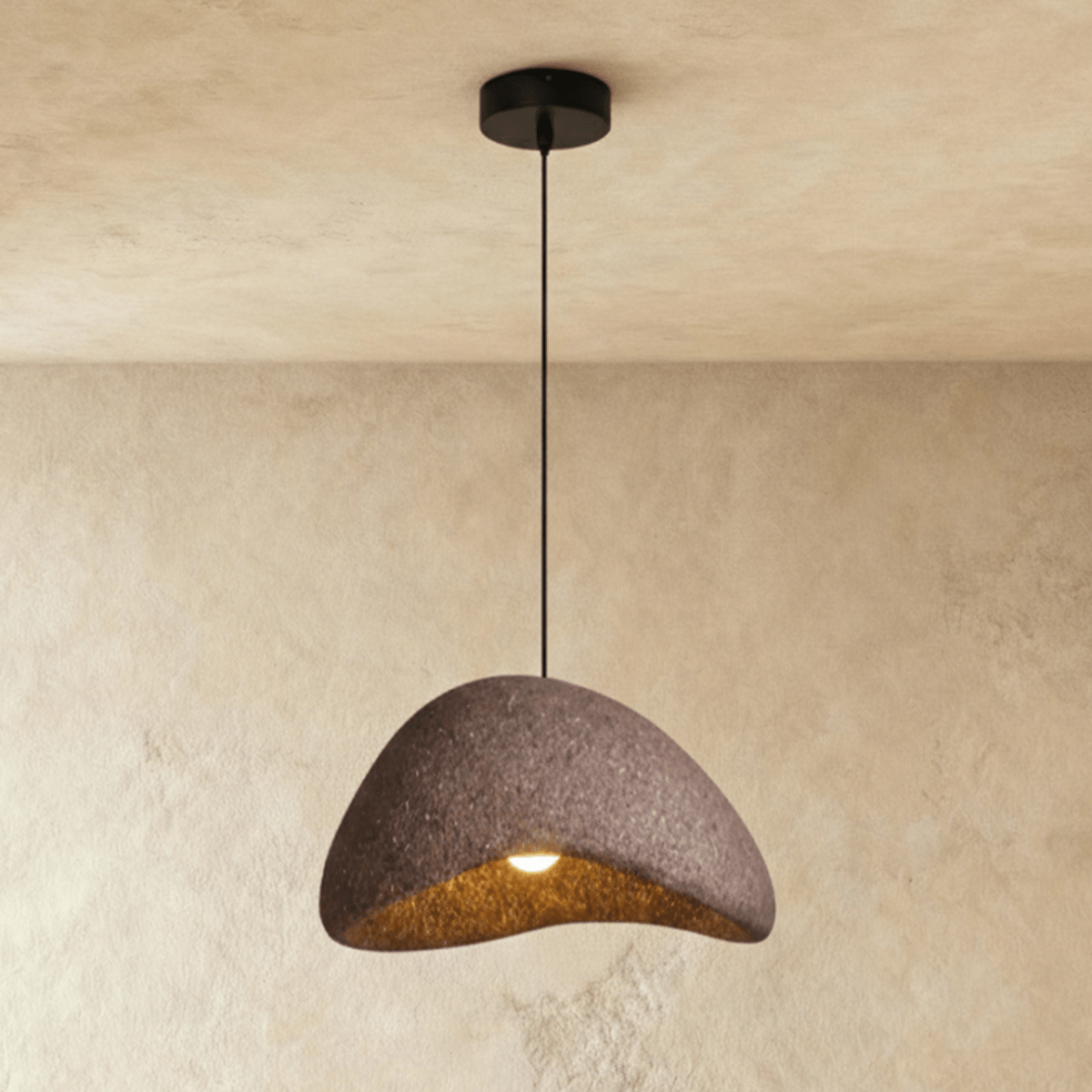 Dunlow Textured Dome Pendant