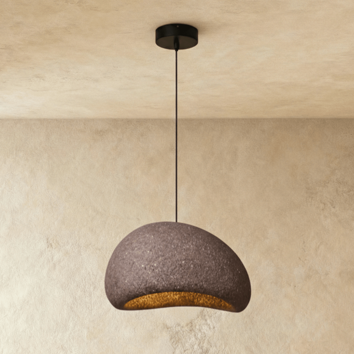 Dunlow Textured Dome Pendant