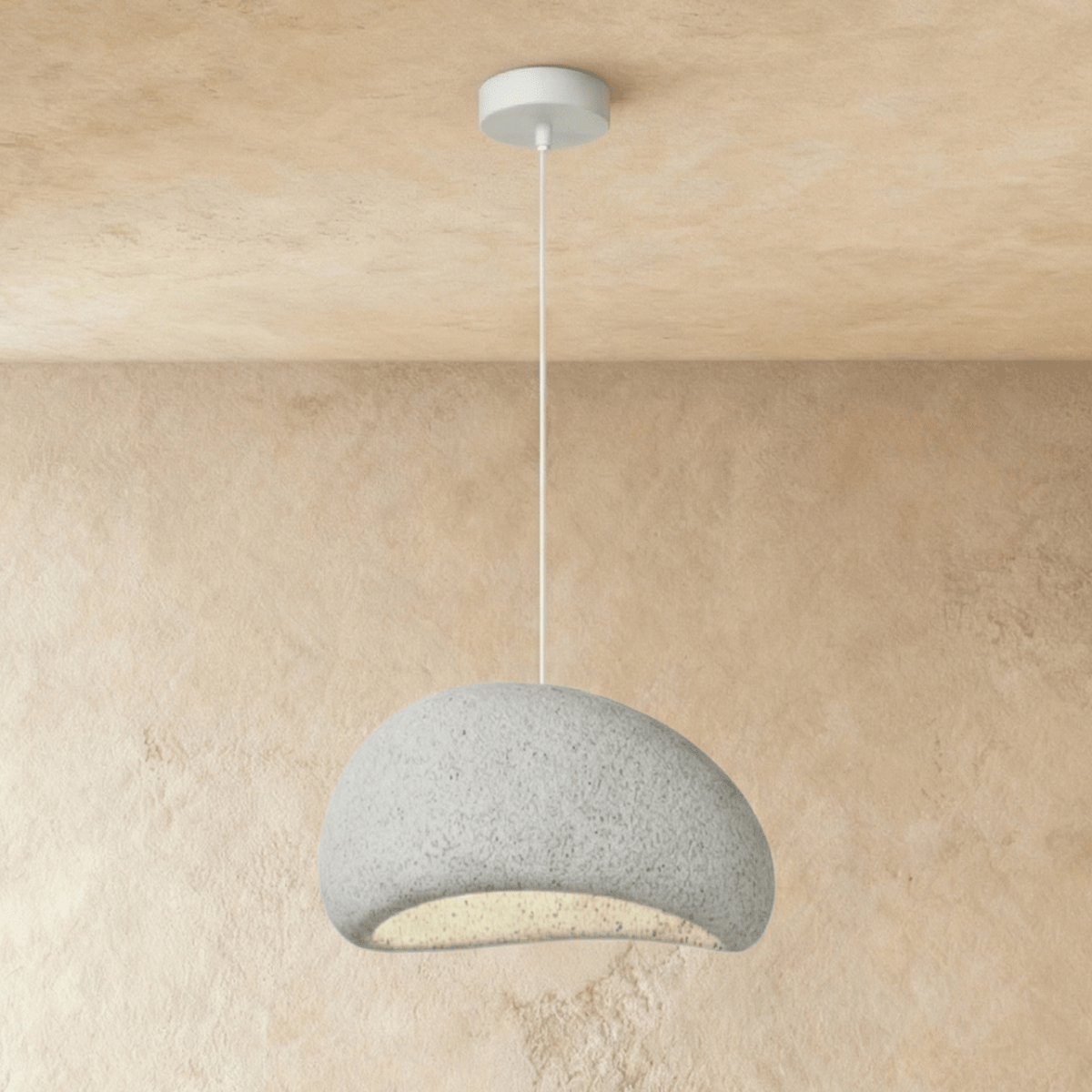 Dunlow Textured Dome Pendant