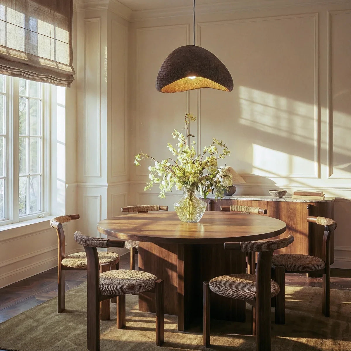 Dunlow Textured Dome Pendant
